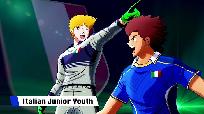 Captain Tsubasa Rise of New Champions mostra la nazionale italiana