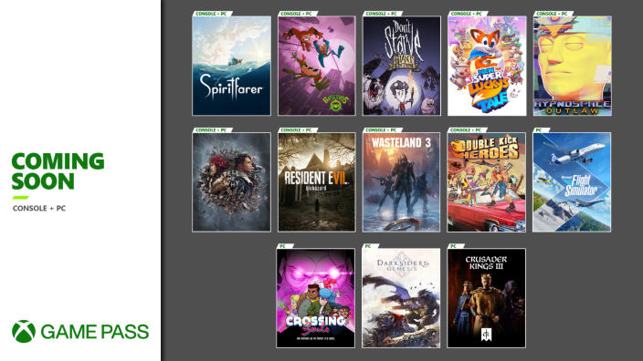 Nuovi titoli arrivano su Xbox Game Pass
