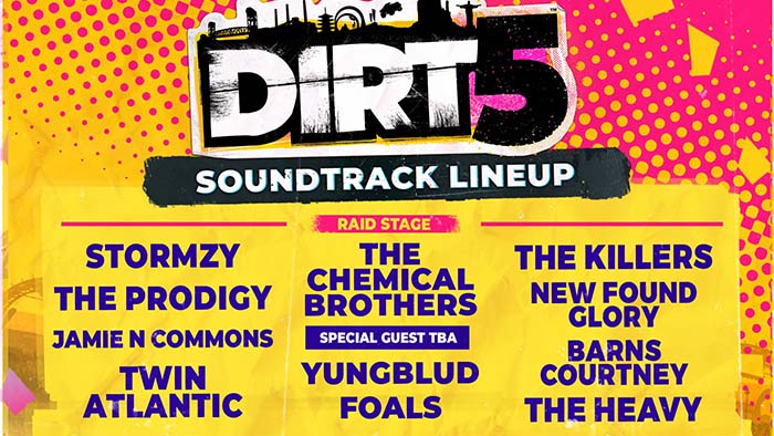 Presentata la colonna sonora di Dirt 5