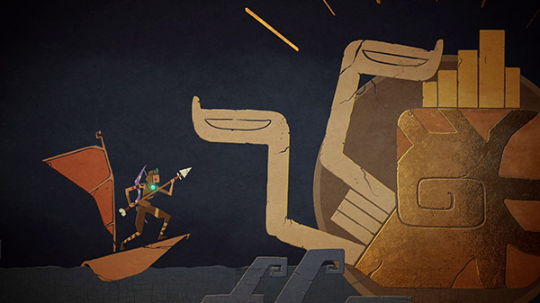 Windbound presenta la storia con il Mural Trailer