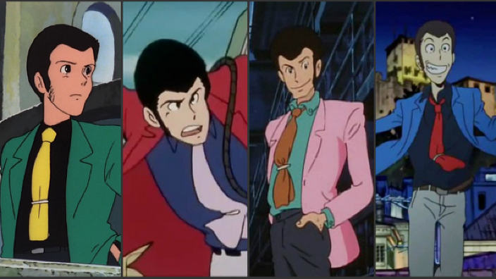 Lupin III: giacche e look dal 1969 al 2019 in infografica