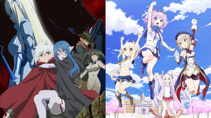 Trailer per DanMachi III, Azur Lane Bisoku Zenshin e Wave!!