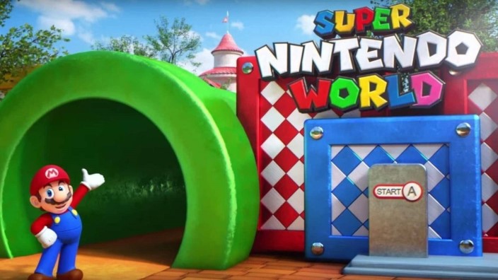 Il Super Nintendo World in funzione in video