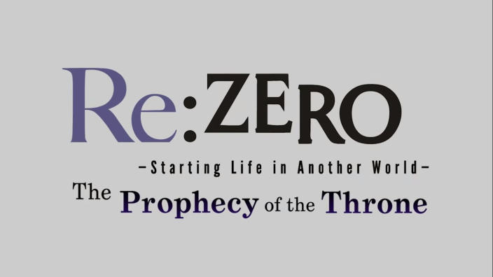 Re:Zero The Prophecy of the Throne - Svelata data d'uscita