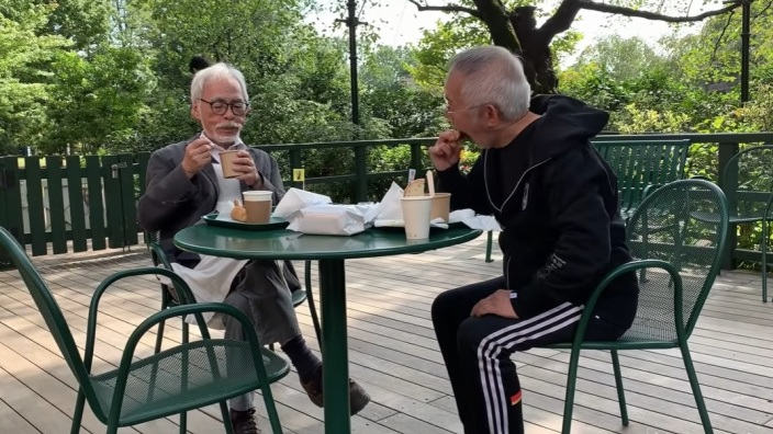Hayao  Miyazaki  fa da goloso testimonial per il Cafè del Museo Ghibli