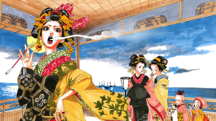 L'esigua dieta di una prostituta giapponese del periodo Edo