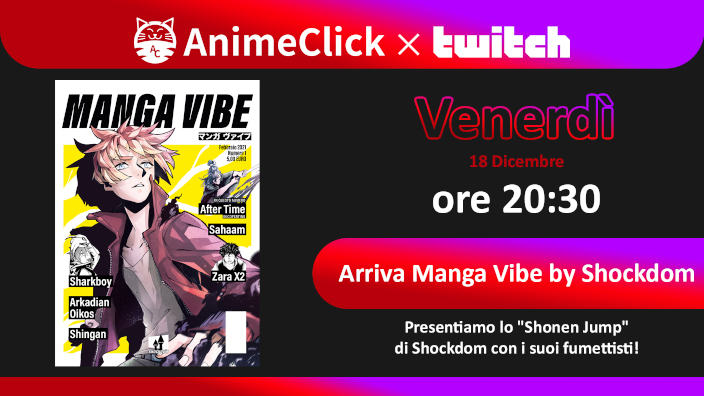 Shockdom annuncia la rivista Manga Vibe
