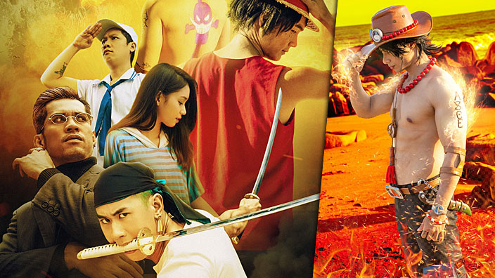 One Piece: Luffy, Ace e Zoro in un live-action amatoriale