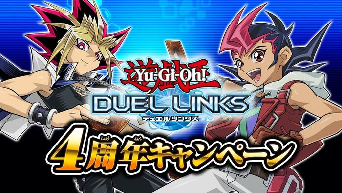 Yu-Gi-Oh! Duel Link compie 4 anni e festeggia con gli utenti
