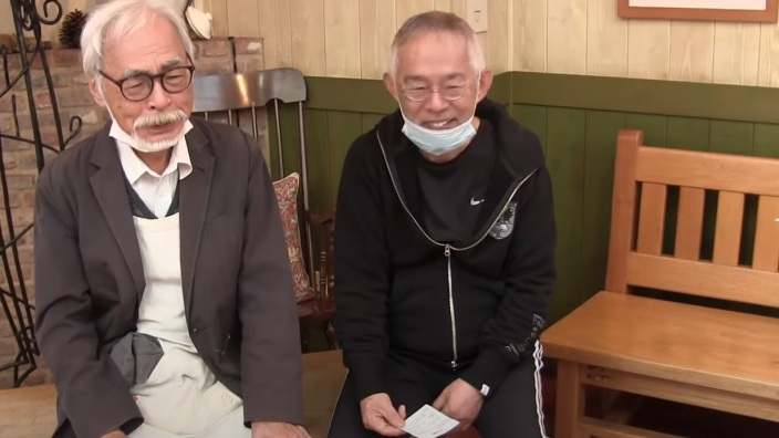 Il maestro Hayao Miyazaki viene immortalato da Street View