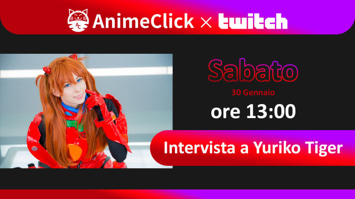 AnimeClick su Twitch: intervista a Yuriko Tiger da Tokyo