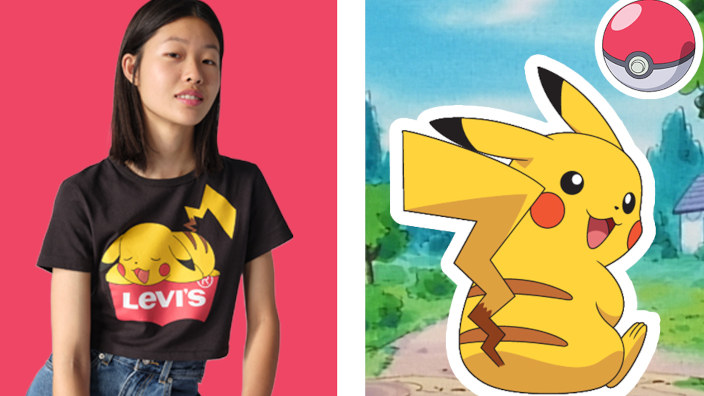 Levi's x Pokemon: arriva la nuova linea d'abbigliamento