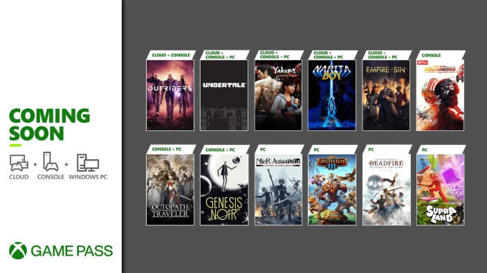 Nuovi titoli in arrivo su Xbox Game Pass