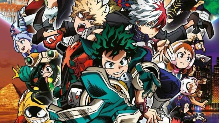 Il terzo film di My Hero Academia al cinema e doppiaggio Kemono Jihen: annunci Dynit