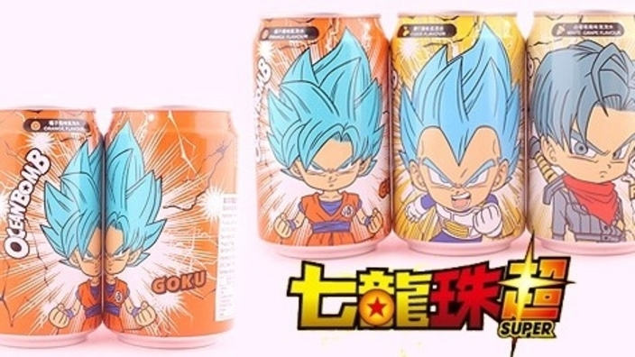 Dragon Ball Super, arrivano in Italia le lattine Ocean Bomb!