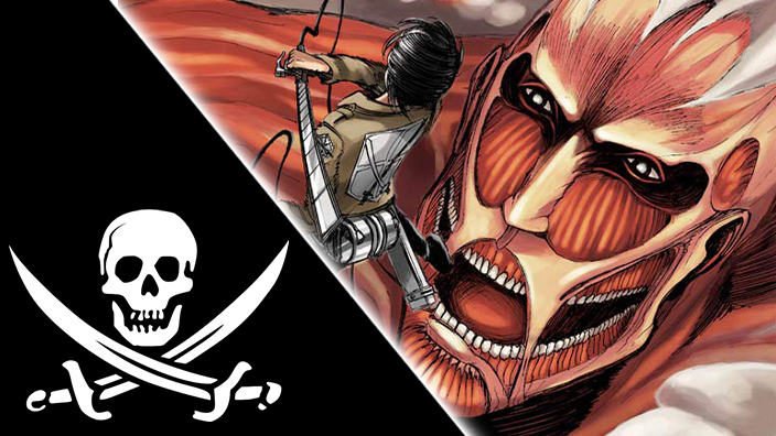 L'Attacco dei Giganti: guerra alla pirateria a difesa del capitolo finale