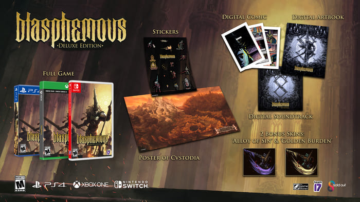 Blasphemous data per la edizione deluxe fisica