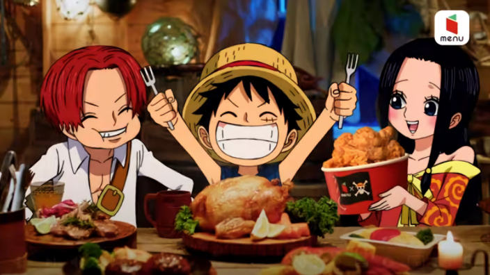Il cast di One Piece "ritorna bambino" in questa nuova pubblicità