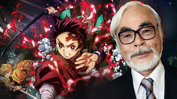 Hayao Miyazaki: "Demon Slayer è il mio rivale"