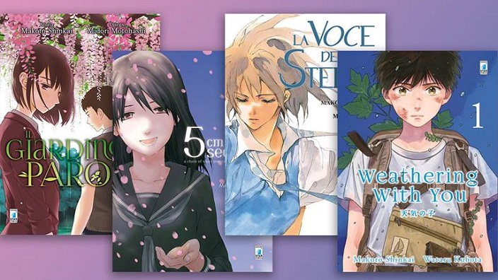 Makoto Shinkai Collection per Star Comics a novembre