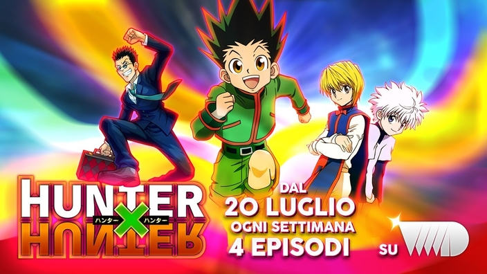 Hunter x Hunter: la serie del 2011 arriva su VVVVID