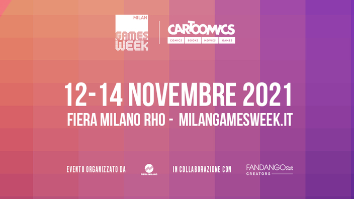 Cartoomics e Milan Games Week: annunciate le date del 2021