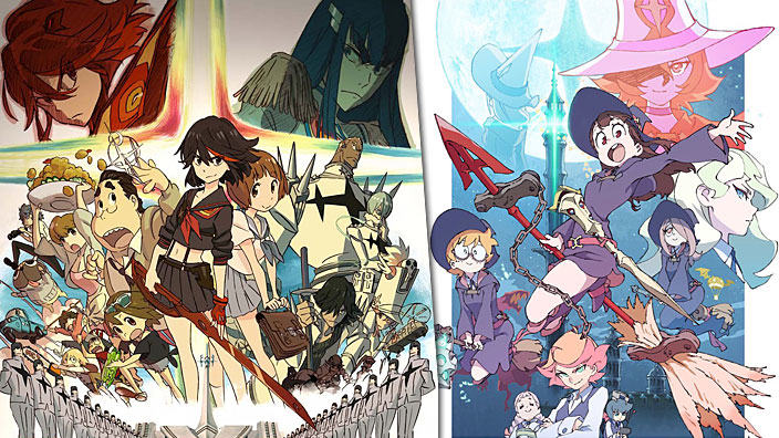 Trigger: 10 anni per lo studio di Kill la Kill, Little Witch Academia e Promare