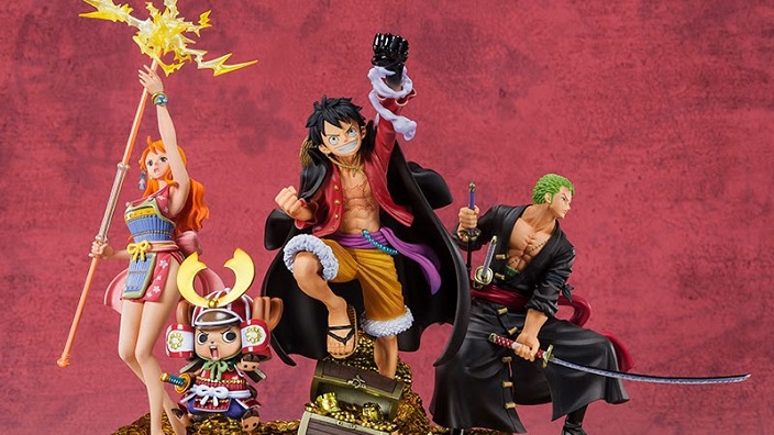 One Piece: tre nuove Figuarts Zero per Luffy, Zoro e Nami