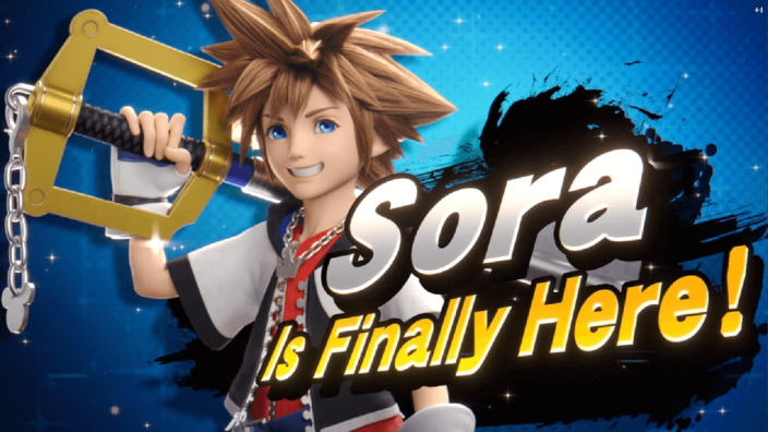 Sora arriva in Super Smash Bros Ultimate