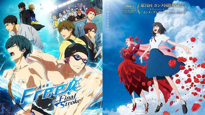 Box Office Giappone: Free! The Final Stroke e Belle sono in discesa