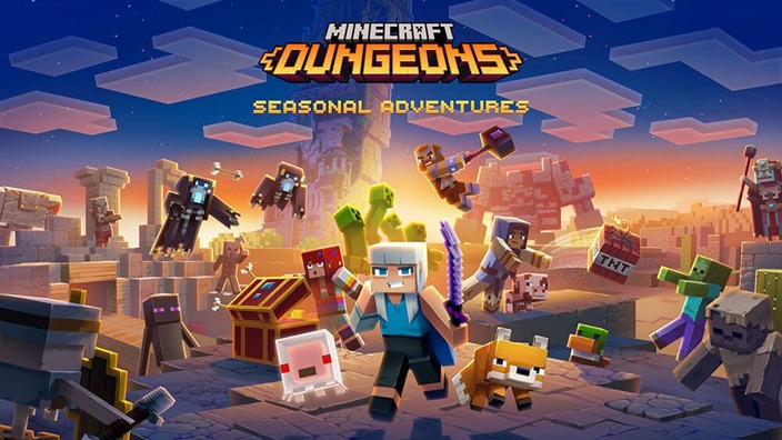 Le Stagioni si preparano ad arrivare su Minecraft Dungeons