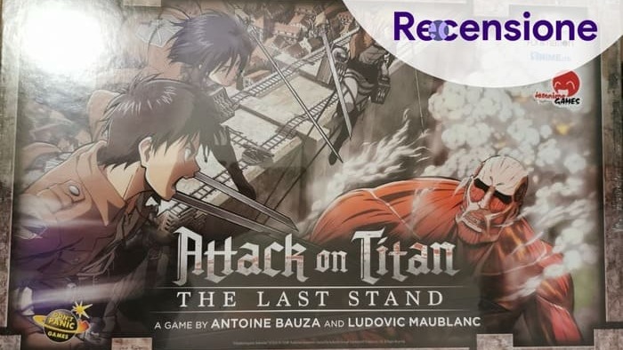 <strong>Attack on Titan The Last Stand</strong> - Recensione del gioco da tavolo