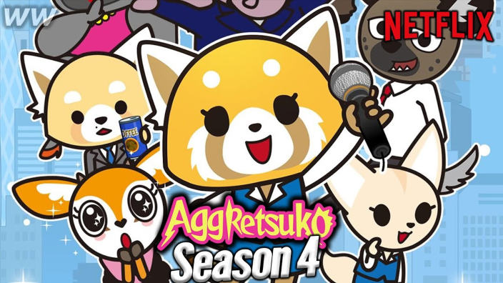 Netflix: Aggretsuko 4 in arrivo il 16 dicembre, Tiger & Bunny 2 ad aprile