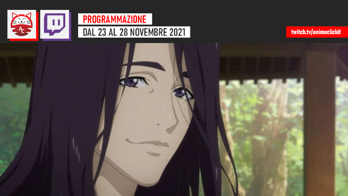 AnimeClick su Twitch: programma dal 23 al 28 novembre 2021