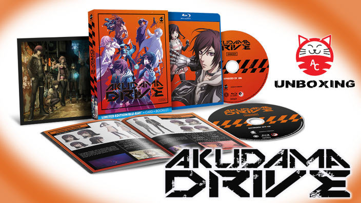 Akudama Drive: unboxing della limited edition blu-ray