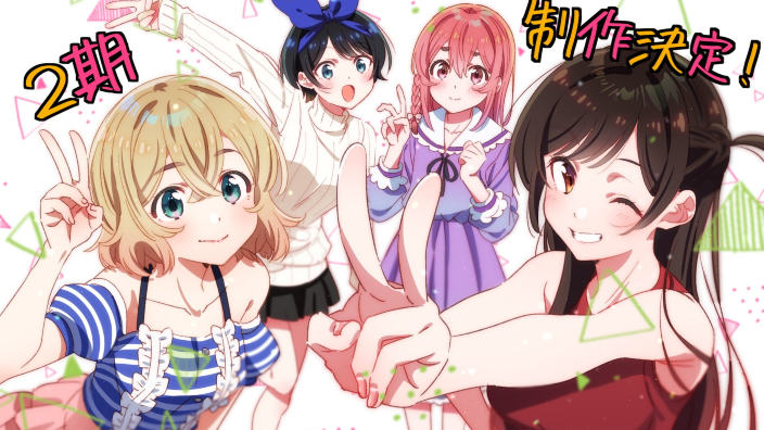 Rent-a-Girlfriend: trailer per la seconda stagione anime