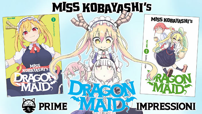 <b>Miss Kobayashi's Dragon Maid</b>: prime impressioni del manga edito da J-POP