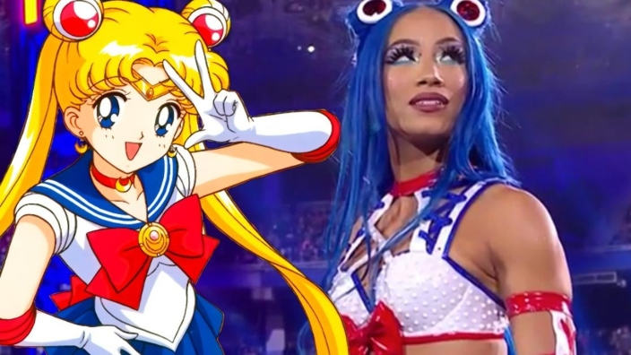 WWE: gli anime salgono sul ring insieme alle lottatrici