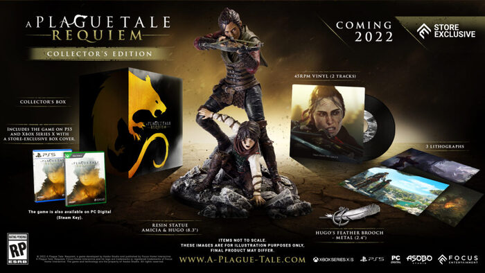 Rivelata la collection edition di A Plague Tale Requiem