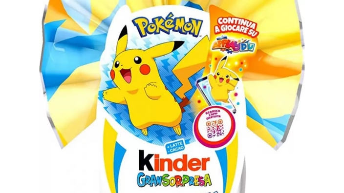 Pokémon, in arrivo le uova di Pasqua Kinder Gran Sorpresa