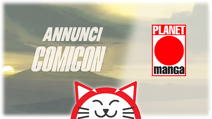 Planet Manga: Anuncios de manga en Napoli Comicon 2022