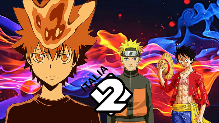 Italia 2: in arrivo Tutor Hitman Reborn, Naruto e One Piece