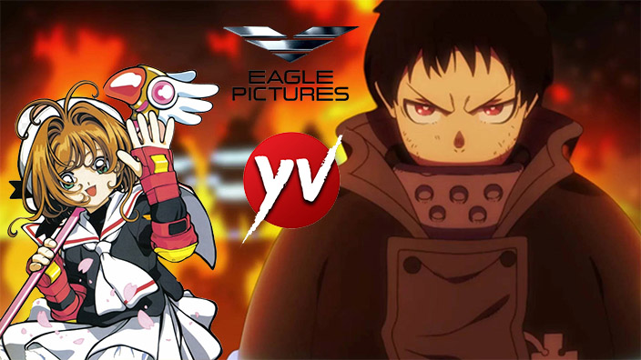 Fire Force, Card Captor Sakura Movie: Focus On sull'edizione home video