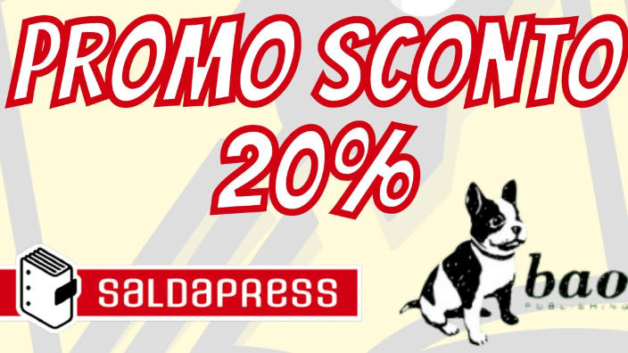 Bao e Saldapress: sconto del 20%  fino al 26 giugno