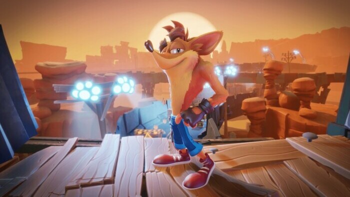 Il nuovo Crash è un picchiaduro multiplayer per 4 giocatori?