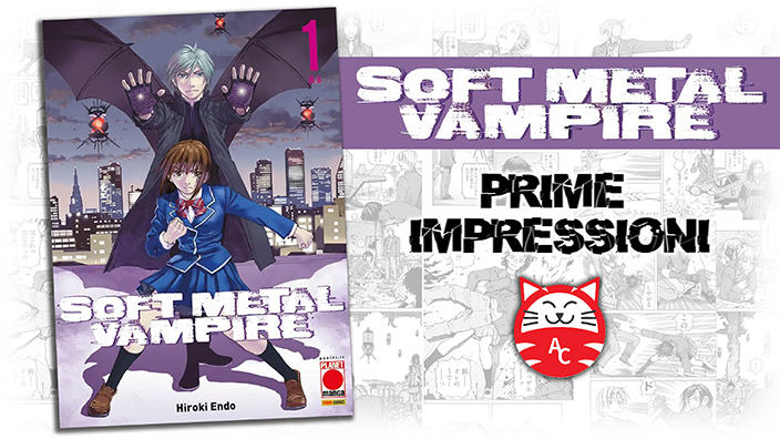 <b>Soft Metal Vampire</b>: prime impressioni sul nuovo manga di Hiroki Endo