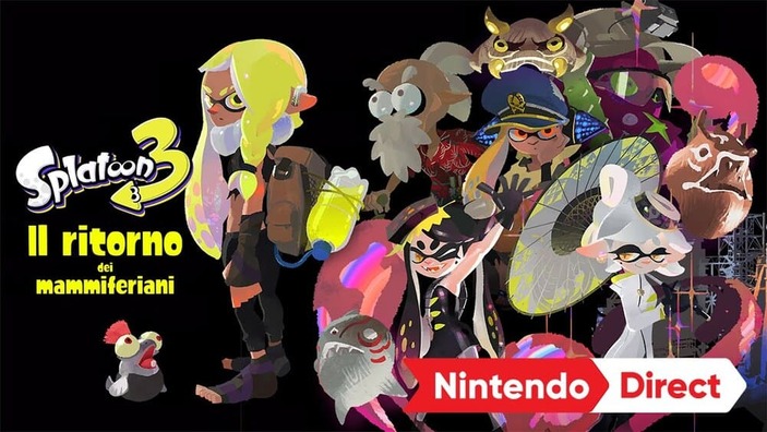 Tutte le novità dal Nintendo Direct di Splatoon 3