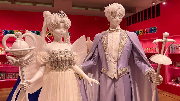Sailor Moon: prime immagini della mostra del 30° anniversario