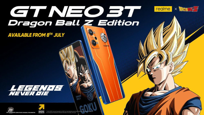 Dragon Ball Super: offerta per lo smartphone a tema targato realme