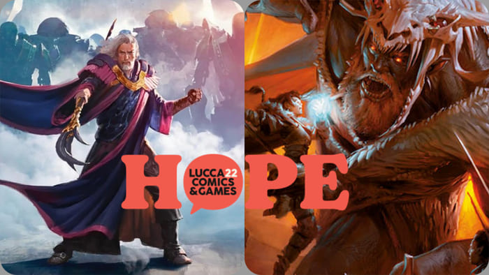 Lucca Comics 2022: Dungeons & Dragons e Magic the Gathering presenti